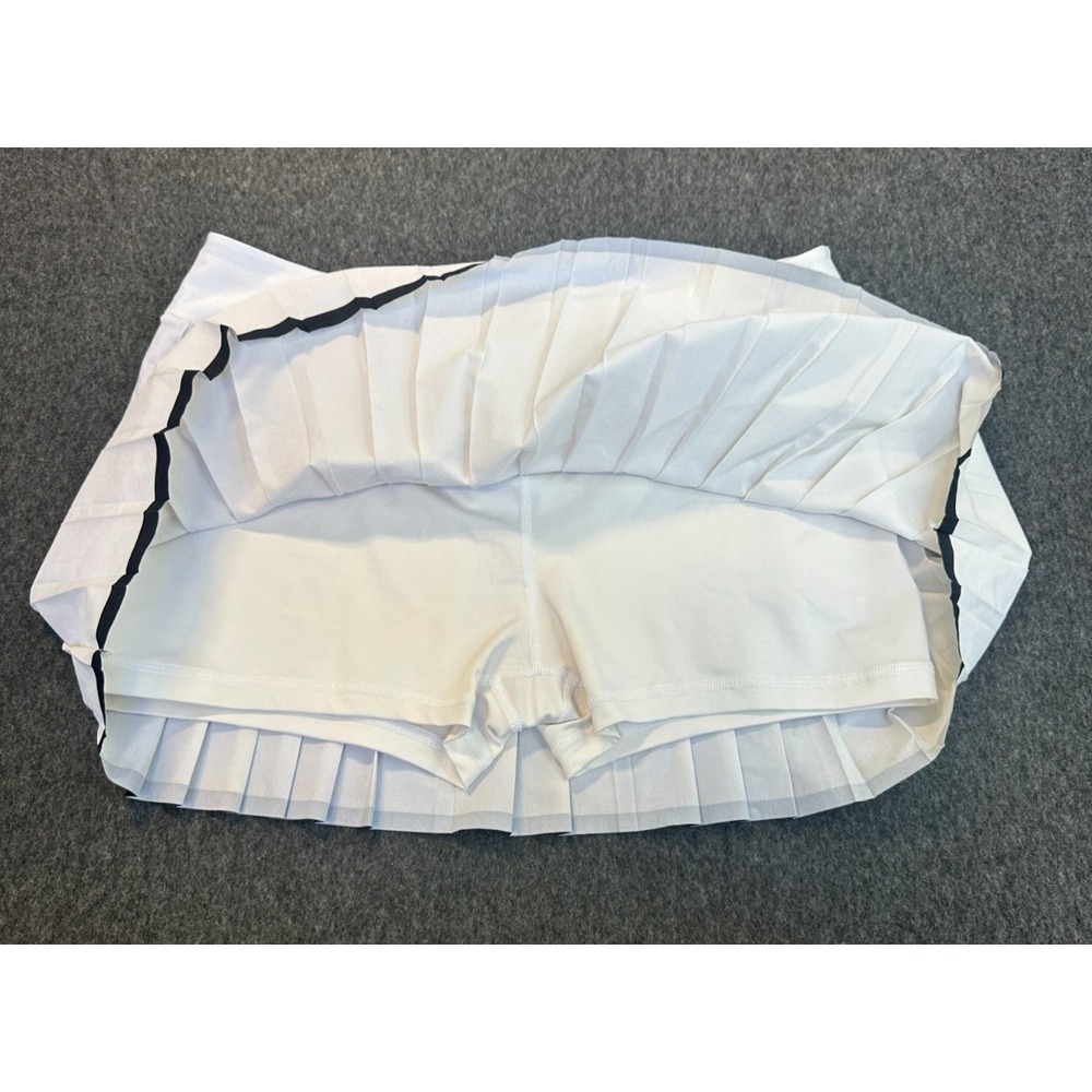 Nike Dri-Fit Victory Skort Shorts Skirt Off White Size Large 728773-100 Pleated - Picture 6 of 16